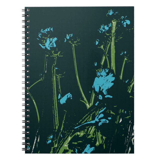 chamomile blue mood notebook (Front)