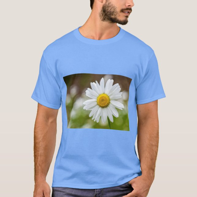 Chamomile Calm – Nature’s Gentle Flower Tee (Front)