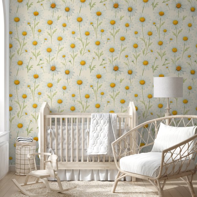 Chamomile Daisies Wallpaper (Kids)