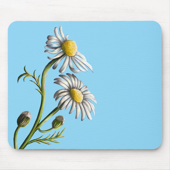 Chamomile Mouse Pad (Front)