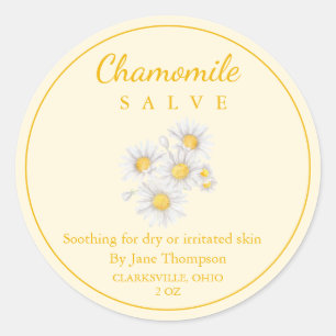 Chamomile Salve / balm Label