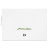 Chamomiles Card (Back Horizontal)