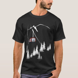 Chamonix Cable Car Aiguille Du Midi  Active T-Shirt
