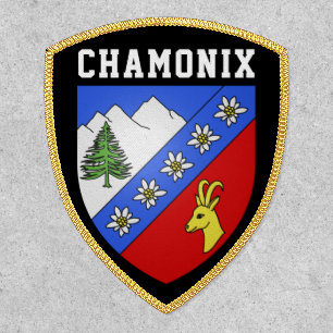 Chamonix coat of arms patch