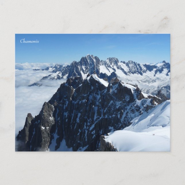 Chamonix French Alps Postcard (Front)