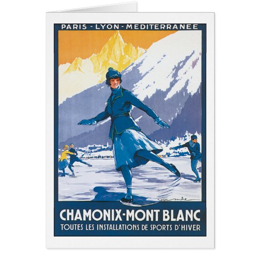 Chamonix-Mont Blanc Cards (Front)
