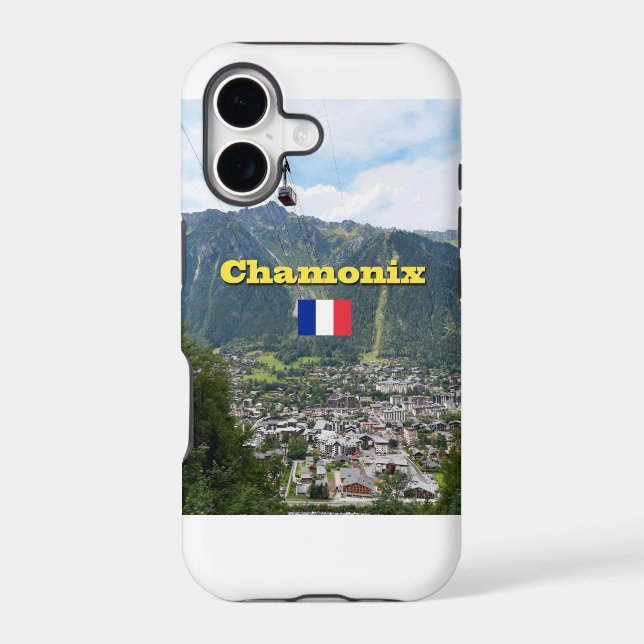 Chamonix - Mont Blanc Iphone Case (Back)