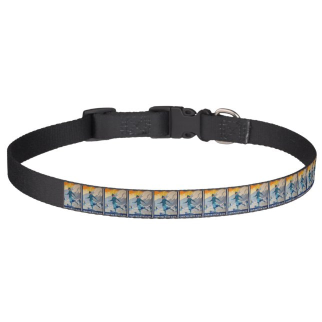 Chamonix – Mont Blanc Pet Collar (Front)