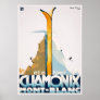 Chamonix Mont Blanc Poster