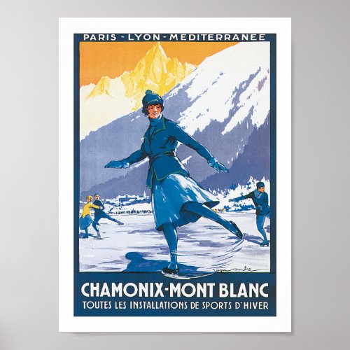 Chamonix_Mont Blanc Poster