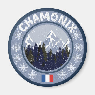 Chamonix Station de Ski Magnet