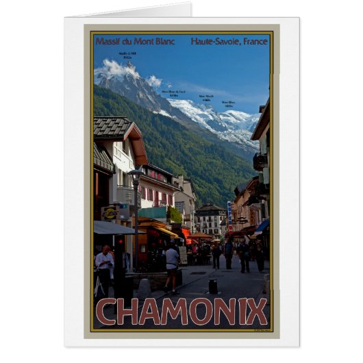 Chamonix Town Cards (Front)