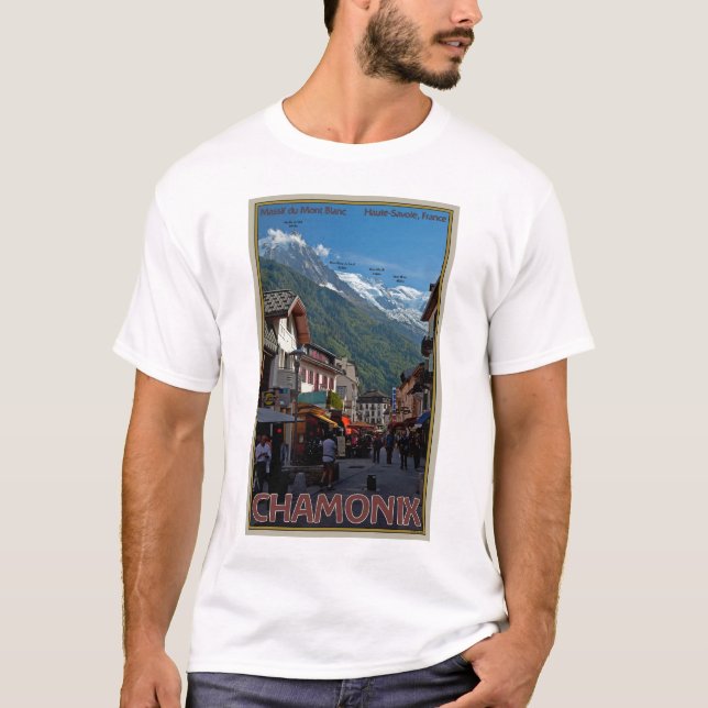Chamonix Town T-Shirt (Front)