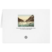Chamonix Valley - Mer de Glace Cards (Back Horizontal)