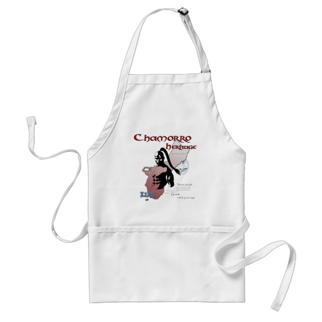 Chamorro Spirit copy Adult Apron (Front)