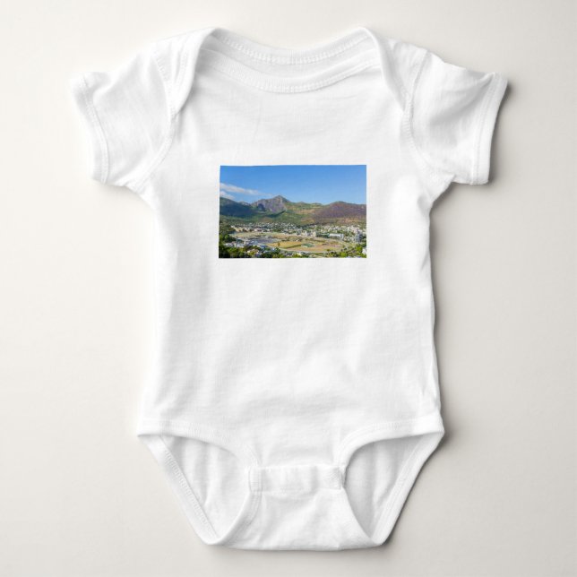Champ de Mars in Port Louis the capital of Mauriti Baby Bodysuit (Front)
