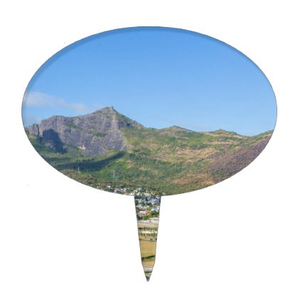 Champ de Mars in Port Louis the capital of Mauriti Cake Topper
