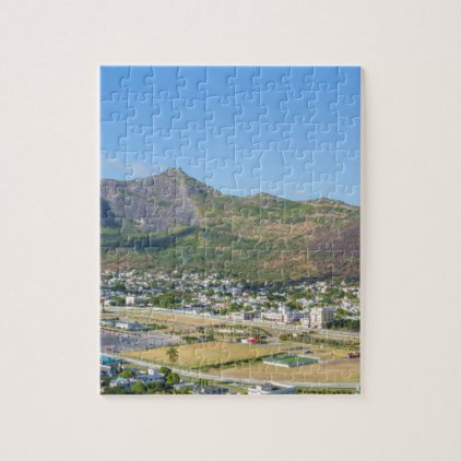 Champ de Mars in Port Louis the capital of Mauriti Jigsaw Puzzle