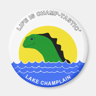 Champ goes everywhere magnet