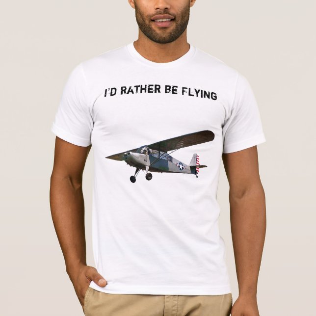 Champ, I'd Rather be Flying T-Shirt (Front)