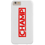 Champ Stamp Barely There iPhone 6 Plus Case