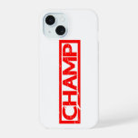 Champ Stamp iPhone 15 Case