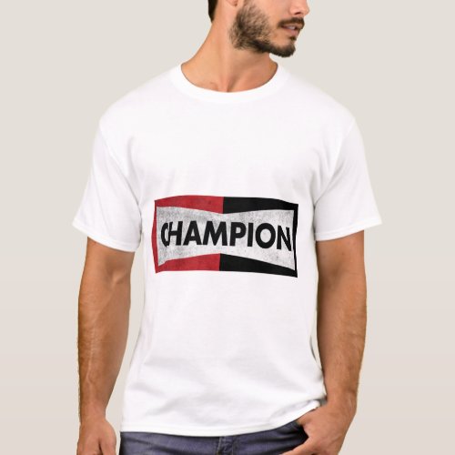 Champ Vintage    T_Shirt