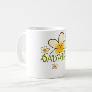 champa flower coffee mug