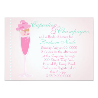 Cupcakes And Champagne Invitations 5