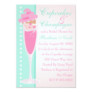 Cupcakes And Champagne Invitations 9