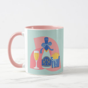 Champagne and Fries Bougie Mug