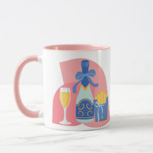 Champagne and Fries Mug