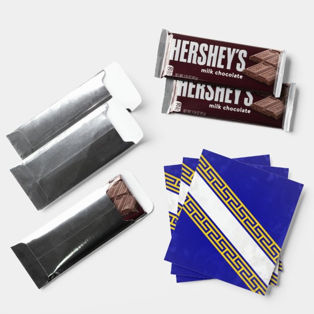 Champagne-Ardenne Hershey Bar Favors (Front)