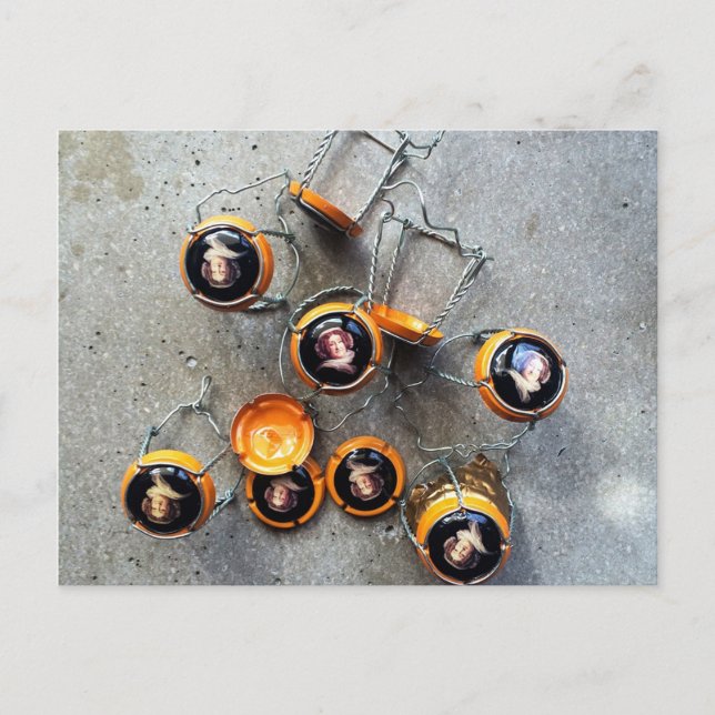 Champagne, baby! postcard (Front)