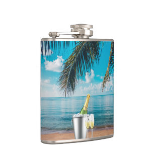 Champagne Beach   Flask