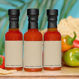 Champagne Beige Hot Sauces