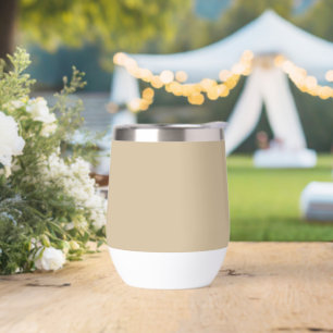Champagne Beige  Thermal Wine Tumbler