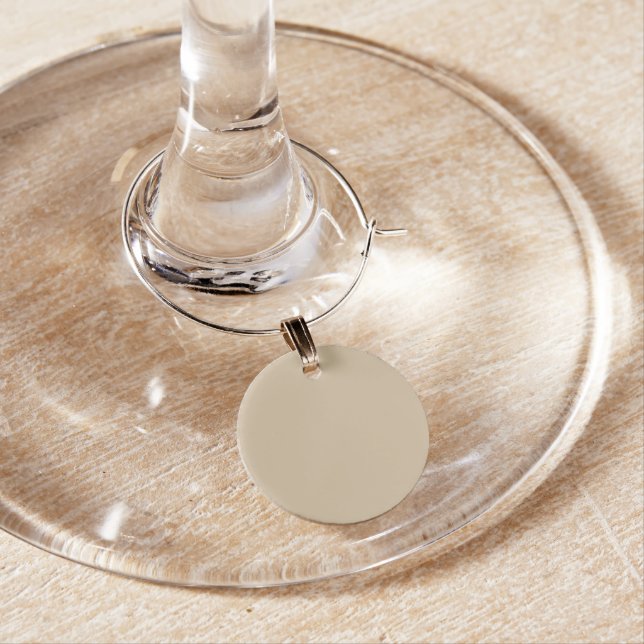 Champagne Beige  Wine Charm (In Situ)