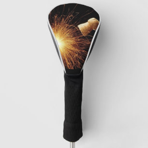 champagne bottle New Year's Eve Golf Head Cover