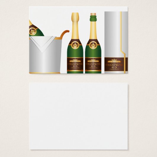 champagne bottles (Front & Back)