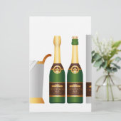 champagne bottles (Standing Front)