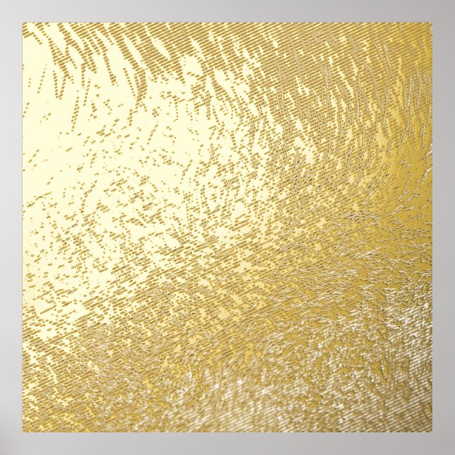 Champagne Breeze abstract photo Foil Prints (Front)