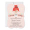 Champagne Bridal Shower Invitation Redhead