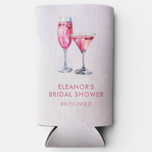 Champagne Bridal Shower Seltzer Can Cooler