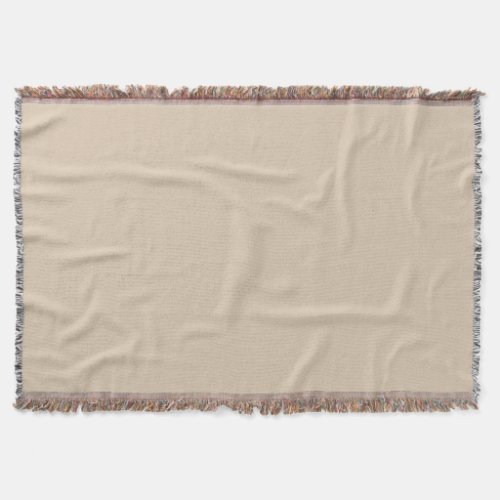 Champagne Brown Throw Blanket