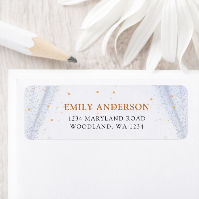 Champagne Brunch and Bubbly Bridal Shower Label (Insitu)