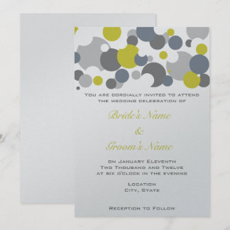 Champagne Bubbles Invitation