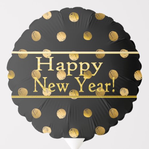 Champagne Bubbles New Year Party Balloon