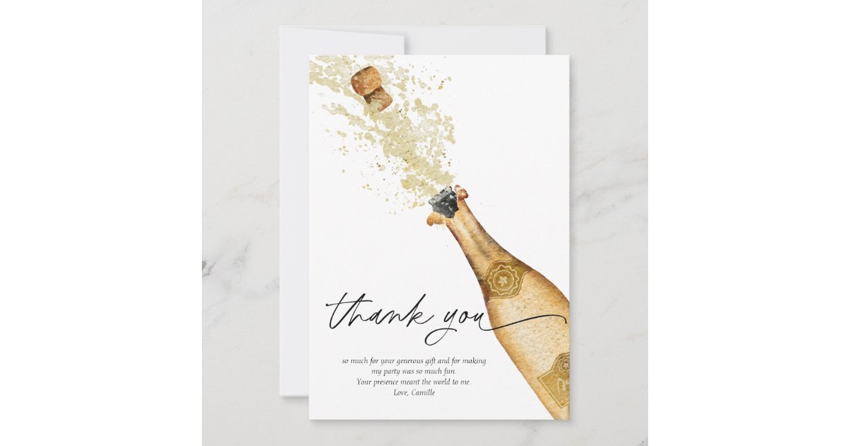 Personalised Champagne Gold Bottle Adult Label Wedding 