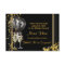 Champagne Confetti Black Gold Save The Date